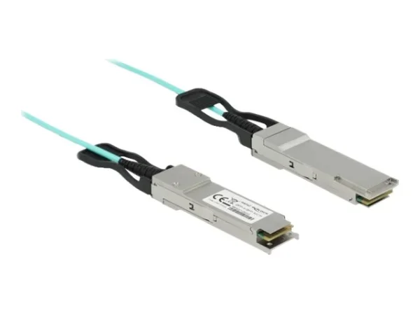 DELOCK Aktives Optisches Kabel QSFP+ 5m