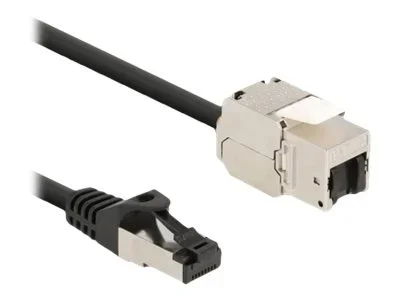 DELOCK Kabel RJ45 zu Keystone RJ45 3m