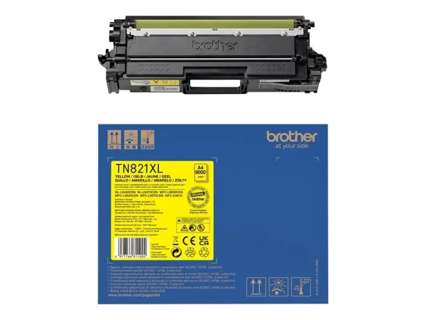 BROTHER TN-821XLY Toner Cartridge Yellow