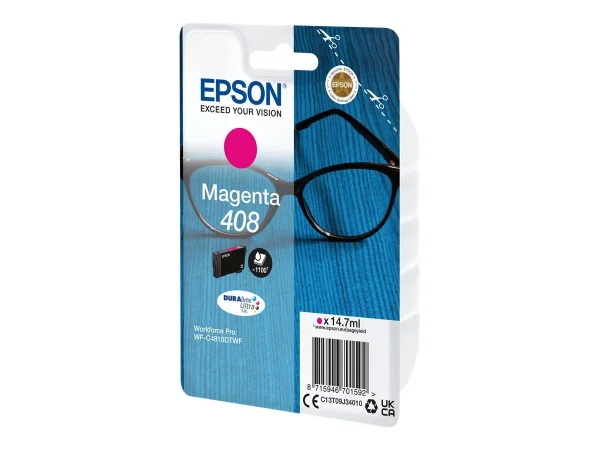 EPSON 2LB Singlepack Magenta 408 Ultra