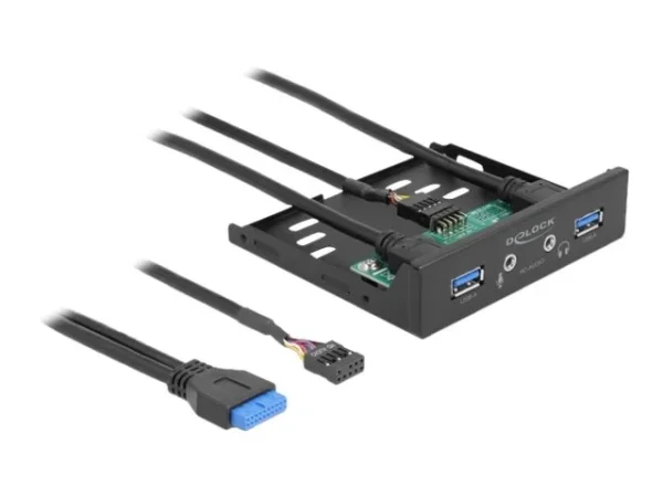 DELOCK 8,89cm USB 3,2 Gen 1 Front Panel