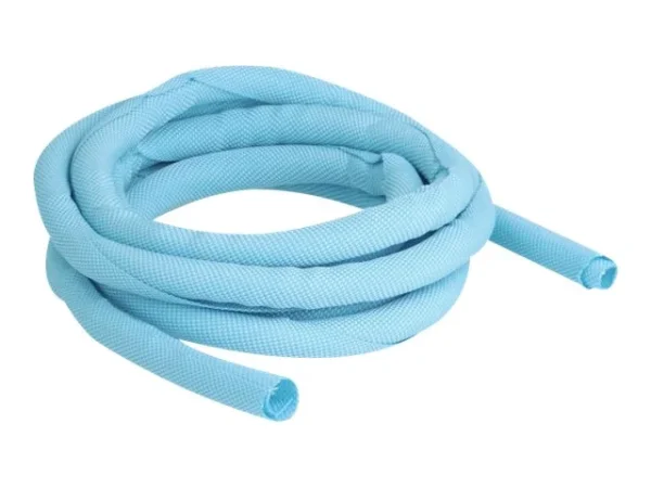 DELOCK Gewebeschlauch 2 m x 10 mm blau