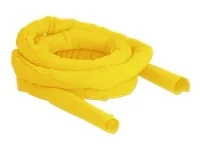 DELOCK Gewebeschlauch 2 m x 25 mm gelb