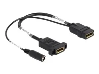 DELOCK DisplayPort Kabel 4K 60 Hz mit DC