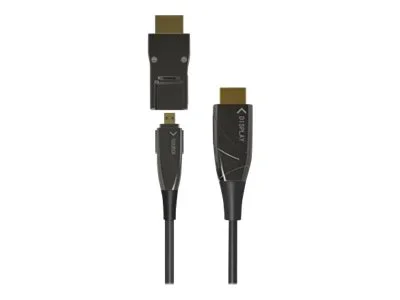 TECHLY Micro HDMI 4K 60Hz AOC LWL Kabel