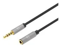 MH Audioverlängerung Aux St/Bu 3,5mm 3m