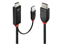 LINDY 2m HDMI an DisplayPort Adapterkabe