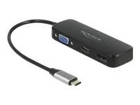 DELOCK USB Type-C Adapter VGA /HDMI /DP