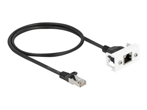 DELOCK Easy 45 Modul RJ45 Cat.6A 50 cm