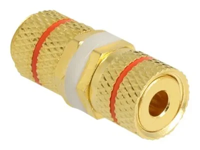 DELOCK Audio Adapter Polkl Farbring rot