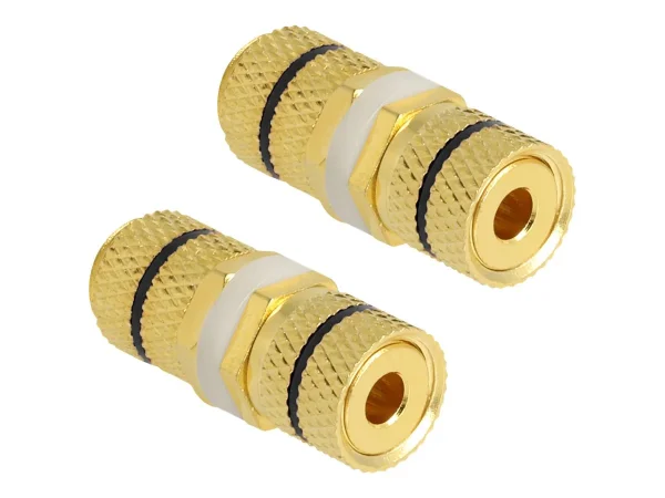 DELOCK Audio Adapter Polkl Farbring schw