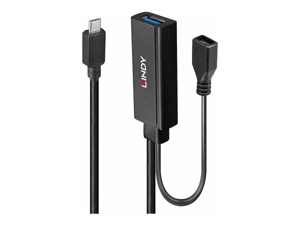 LINDY 5m USB 3.2 Gen 1 C/A Aktivverlänge