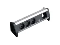 BACHMANN DESK 1x Schalter 3x Schutzkonta