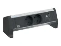 BACHMANN DESK 2x Schutzkontakt 1x USB