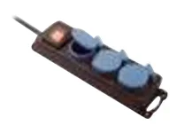 BACHMANN Verteilersteckdose3xCEE7/3 1,5m