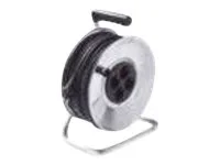 BACHMANN Stahlblechkabeltrommel 4-f. 25m