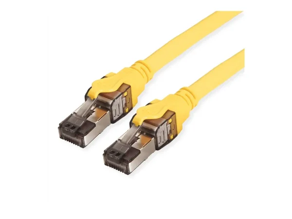 ROLINE S/FTP- PiMF- Patchkabel Kat.8 1m