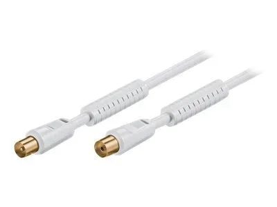 VALUE Antennenkabel mit Ferrite 1,5m