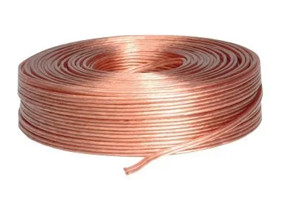 VALUE Lautsprecherkabel transparent 100m