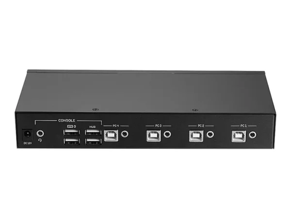 LINDY 4 Port USB 2.0 & Audio KM Switch
