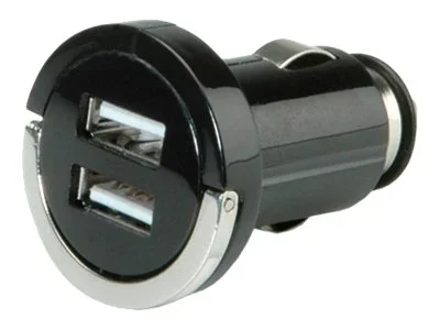 VALUE USB Charger mit KFZ-Stecker 2P 10W