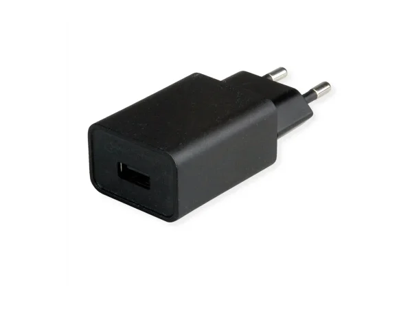 VALUE USB Charger Euro-Stecker 1P 12W