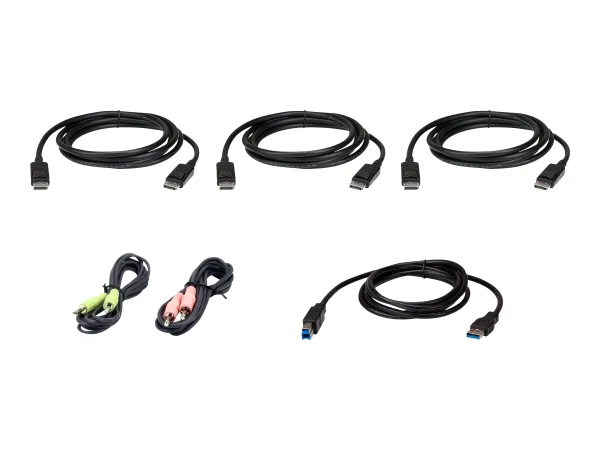 ATEN 2L-7D02UDPX6 1,8m USB KVM Kabel-Set