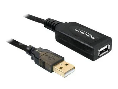 DELOCK Kabel USB 2.0 Verlaeng. aktiv 20m