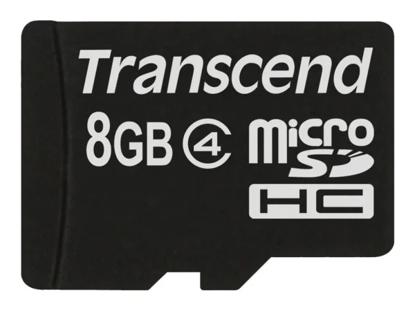 TRANSCEND 8GB micro SDHC Card Class 4