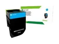 LEXMARK cyan toner 1K