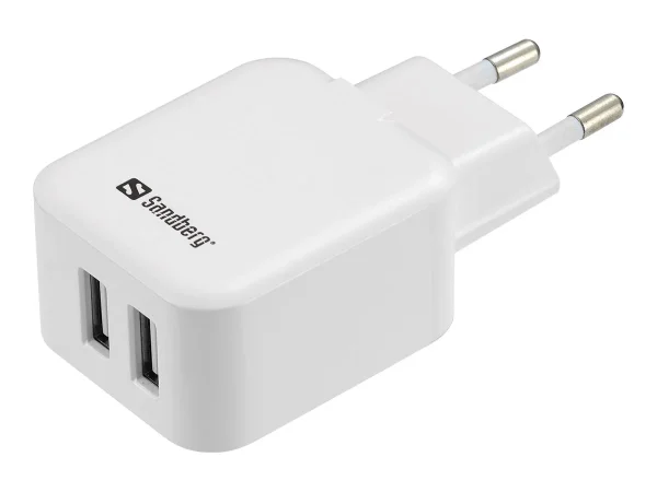 SANDBERG AC Charger Dual USB 2.4+1A EU