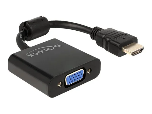 DELOCK Adapterkabel HDMI-A St>VGA Buchse