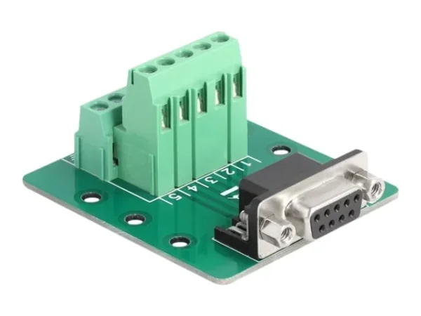 DELOCK D-Sub 9 Pin zu Terminalblock