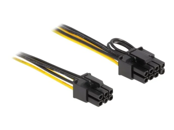 DELOCK Stromkabel PCI Express 6 Pin 50cm