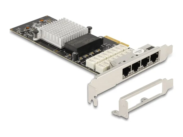 DELOCK PCI Express x4 Karte zu 4 x RJ45