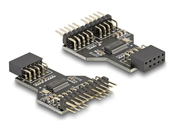 DELOCK USB 2.0 Hub 9 Pin Pfostenbuchse