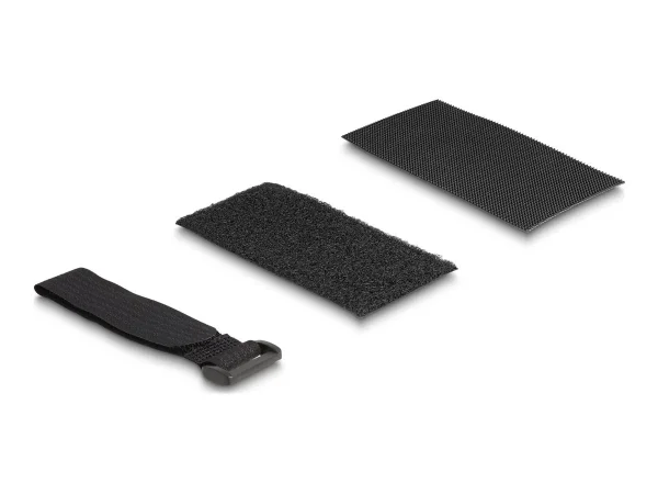 DELOCK Klettpad selbstklebend Set 10 St