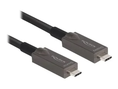 DELOCK Aktives Optisches USB-C Kabel 5 m
