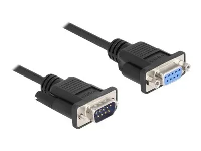 DELOCK Seriell Kabel RS-232 D-Sub 9 0,5m