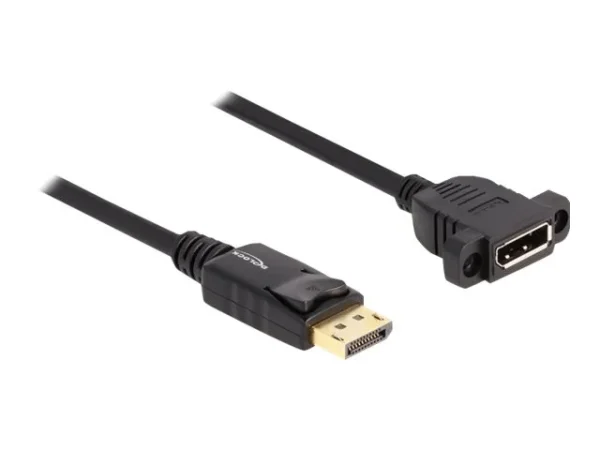 DELOCK DisplayPort 1.4 Kabel 8K 30 Hz 1m