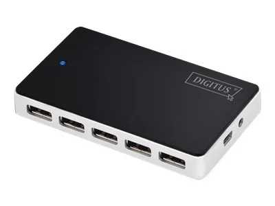 DIGITUS USB 2.0 Hub 10-Port 10xUSB A/F 1