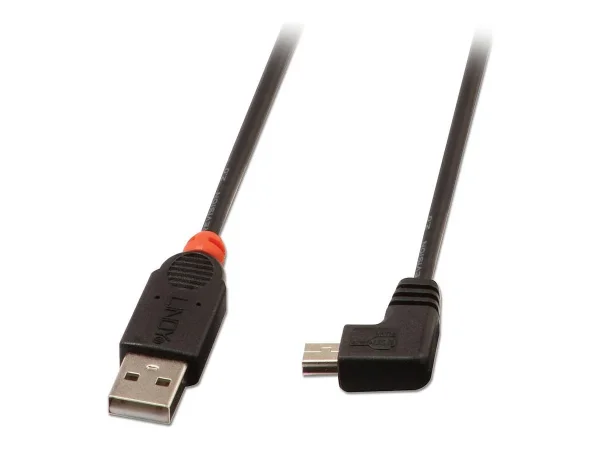 LINDY USB 2.0 Kabel Typ A/Mini-B 90 gew.