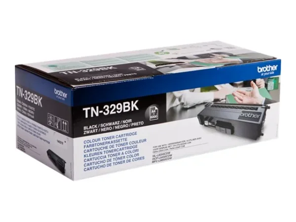 BROTHER TN329BK Toner schwarz 6000Seiten