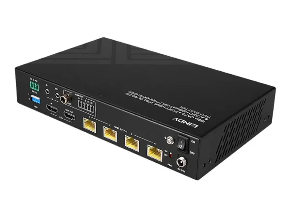 LINDY 100m Cat.6 4 Port HDMI 4K60 HDBT