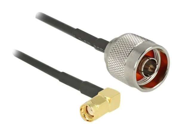DELOCK Antennenkabel N > RP-SMA 0,3m