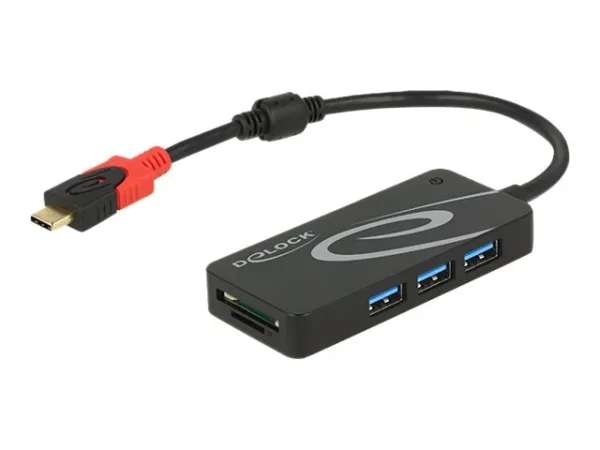 DELOCK Externer USB 3.1 Gen 1 Hub USB