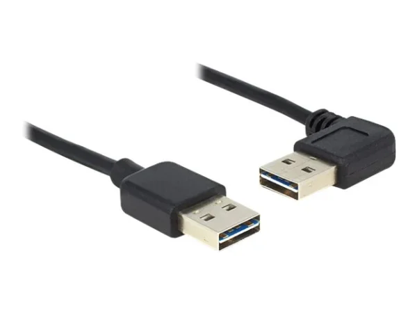 DELOCK Kabel EASY USB 2.0-Agewinkelt 1m