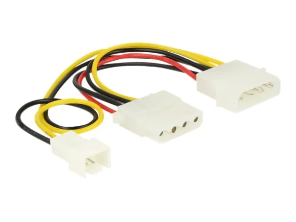 DELOCK Kabel Power Molex 4 Pin St > 1x