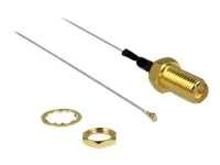 DELOCK HF RP-SMA Buchse zum Einbau