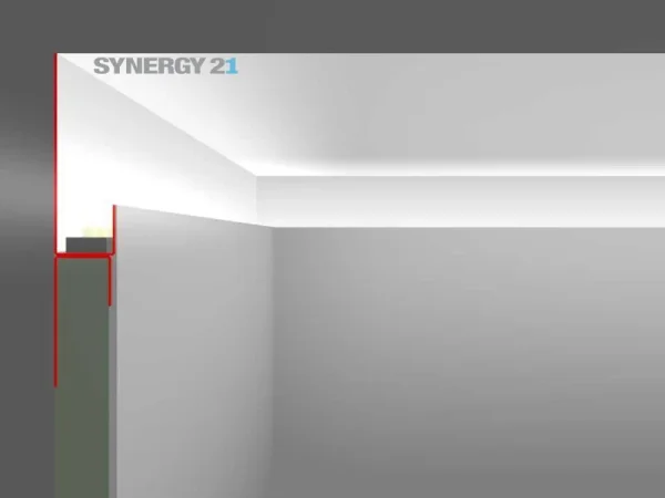Synergy 21 LED Profil 200cm, Zinkblech TYP-B40